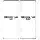 Hydrogel - vnútorná ochranná fólia - Samsung Galaxy Z Fold 4 (rozdelená pravá a ľavá)