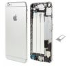 Zadný kryt iPhone 6 strieborný/silver s predinštalovanými dielmi