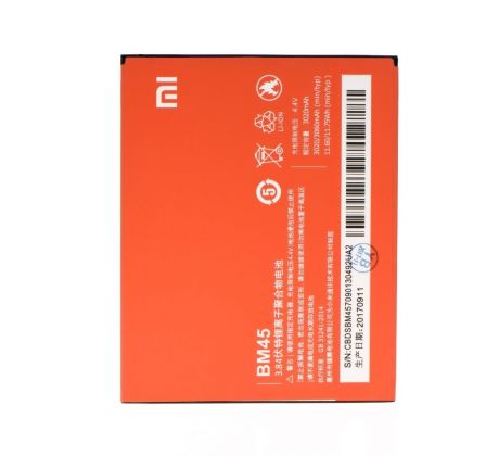 Xiaomi Redmi Note 2 - batéria 3020mAh Li-Ion (BM45)