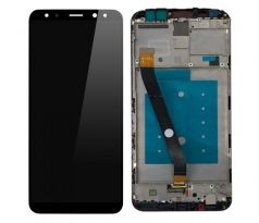 LCD displej + dotyková plocha pre Huawei Mate 10 Lite čierny s rámom