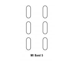 Hydrogel - 6x ochranná fólia - Xiaomi Mi Band 5