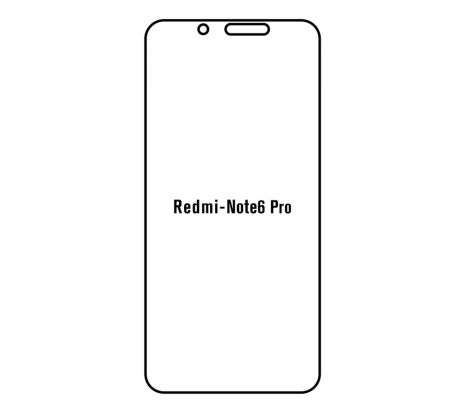 Hydrogel - matná ochranná fólia - Xiaomi Redmi Note 6 Pro