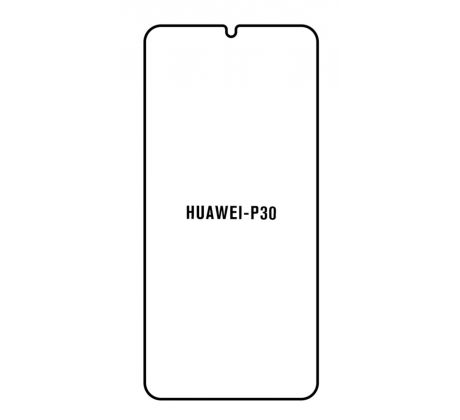 Hydrogel - matná ochranná fólia - Huawei P30 