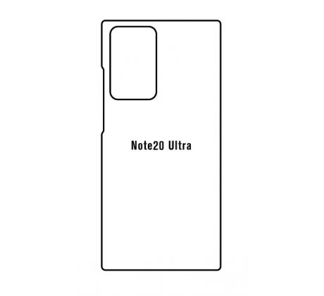 Hydrogel - matná zadná ochranná fólia - Samsung Galaxy Note 20 Ultra 