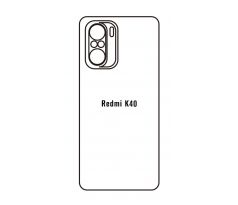 Hydrogel - matná zadná ochranná fólia - Xiaomi Redmi K40 