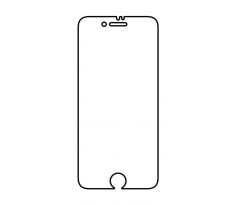 Hydrogel - matná ochranná fólia - iPhone 7/8/SE 2020/SE 2022  - typ výrezu 2