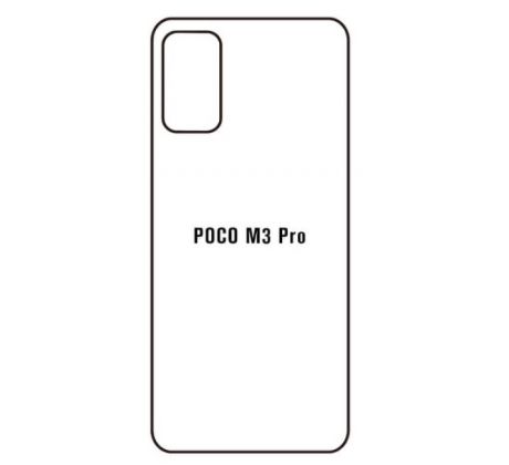 Hydrogel - matná zadná ochranná fólia - Xiaomi Poco M3 Pro
