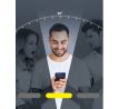 Anti-spy InvisiGlass Ultra Privacy - ochranné tvrdené sklo pre iPhone 13 mini