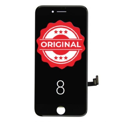 REFURBISHED - Repasovaný original LCD displej iPhone 8 - čierny