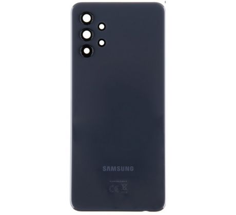 Samsung Galaxy A32 5G - Zadný kryt baterie - čierny so sklíčkom zadnej kamery (náhradný diel)