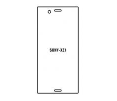 Hydrogel - Privacy Anti-Spy ochranná fólia - Sony Xperia XZ1