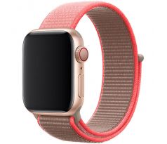 Nylonový remienok pre Apple Watch (42/44/45mm) Neon Pink
