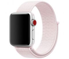 Nylonový remienok pre Apple Watch (42/44/45mm) Pearl Pink