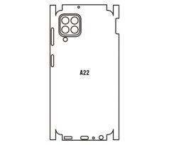 Hydrogel - zadná ochranná fólia - Samsung Galaxy A22 4G LTE - typ výrezu 2