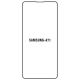 Hydrogel - ochranná fólia - Samsung Galaxy A71 - typ výrezu 2