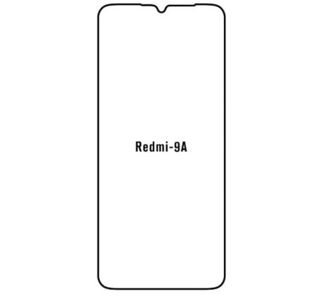 Hydrogel - ochranná fólia - Xiaomi Redmi 9A - typ výrezu 2
