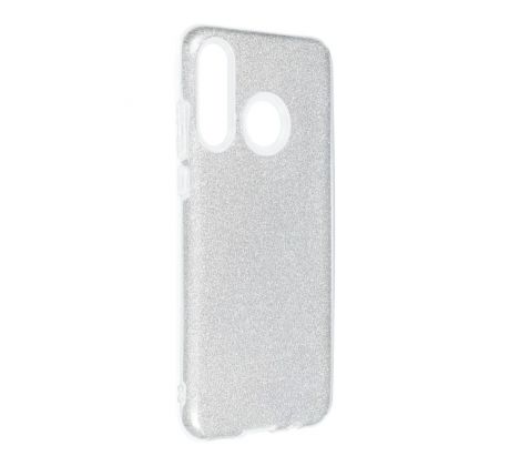 Forcell SHINING Case  Huawei P30 LITE strieborný
