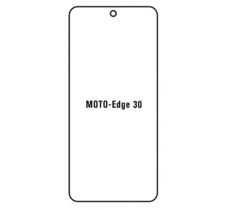 Hydrogel - ochranná fólia - Motorola Edge 30 - typ výrezu 2