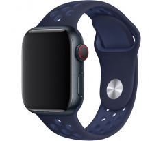 Remienok pre Apple Watch (38/40/41mm) Sport, midnight navy-mistic navy (veľkosť S)