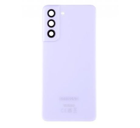 Samsung Galaxy S21 FE 5G - zadný kryt bez sklíčka kamery - Violet (náhradný diel)
