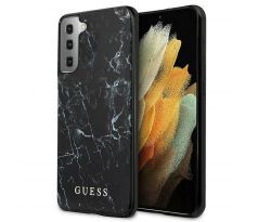 Original   GUESS GUHCS21MPCUMABK  Samsung S21 Plus (Marble / čierny)
