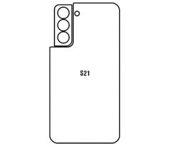 Hydrogel - matná zadná ochranná fólia - Samsung Galaxy S21 