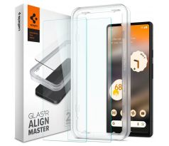 OCHRANNÉ TVRDENÉ SKLO SPIGEN ALM GLAS.TR SLIM 2-PACK GOOGLE PIXEL 6A