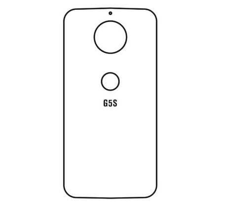 Hydrogel - zadná ochranná fólia - Motorola Moto G5s