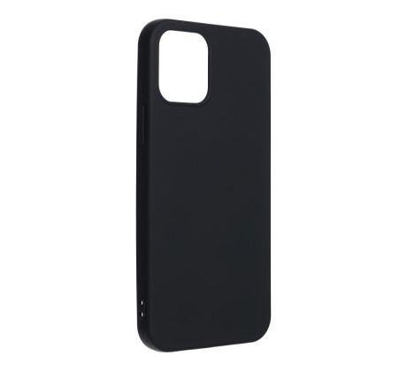 Forcell SILICONE LITE Case  iPhone 12 / 12 Pro čierny