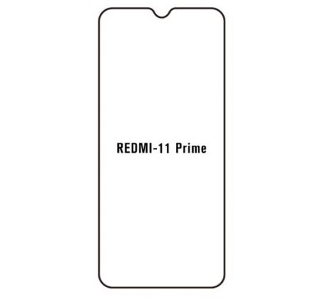 Hydrogel - Privacy Anti-Spy ochranná fólia - Xiaomi Redmi 11 Prime 5G