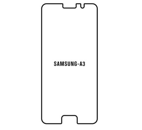 Hydrogel - ochranná fólia - Samsung Galaxy A3 2016 (case friendly)