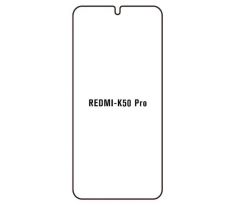 Hydrogel - ochranná fólia - Xiaomi Redmi K50 Pro (case friendly)