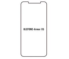 Hydrogel - matná ochranná fólia - Ulefone Armor X5 