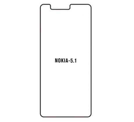 Hydrogel - ochranná fólia - Nokia 5.1 (case friendly)  