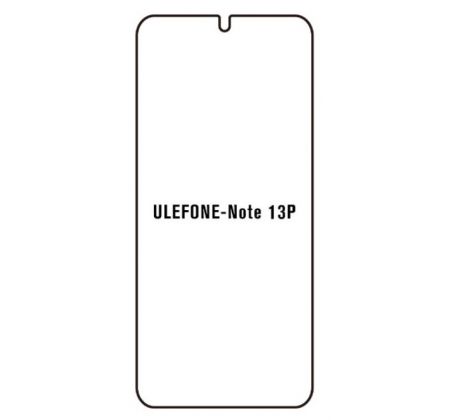Hydrogel - ochranná fólia - Ulefone Note 13P (case friendly) 
