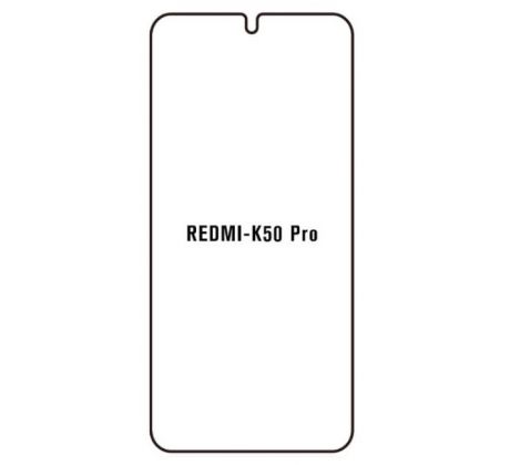 UV Hydrogel s UV lampou - ochranná fólia - Xiaomi Redmi K50 Pro 