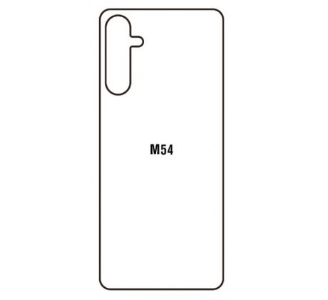 Hydrogel - matná zadná ochranná fólia - Samsung Galaxy M54