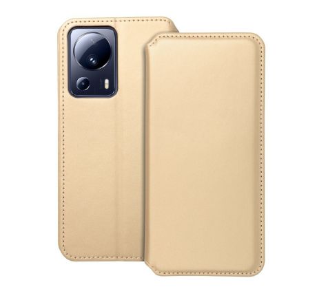 Dual Pocket book  Xiaomi 13 LITE  zlatý