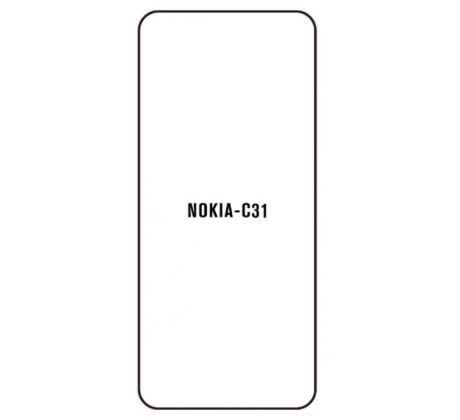 Hydrogel - ochranná fólia - Nokia C31
