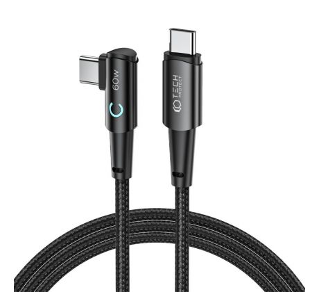 KÁBEL TECH-PROTECT ULTRABOOST ”L” TYPE-C CABLE 60W/6A 200CM GREY