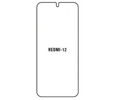 Hydrogel - matná ochranná fólia - Xiaomi Redmi 12 5G