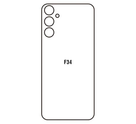 Hydrogel - matná zadná ochranná fólia - Samsung Galaxy F34 5G