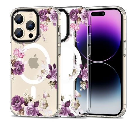 KRYT TECH-PROTECT MAGMOOD MAGSAFE iPhone 15 Pro SPRING FLORAL