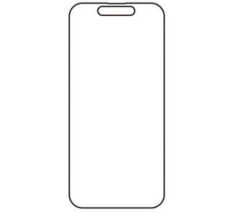 Hydrogel - matná ochranná fólia - iPhone 15 Plus (case friendly) 