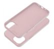 Roar Kožený kryt Mag Case -  iPhone 12    ružový purpurový