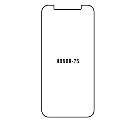 Hydrogel - ochranná fólia - Huawei Honor 7S (case friendly)