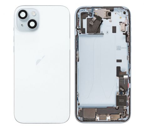 Apple iPhone 15 - Zadný housing s predinštalovanými dielmi (blue) 