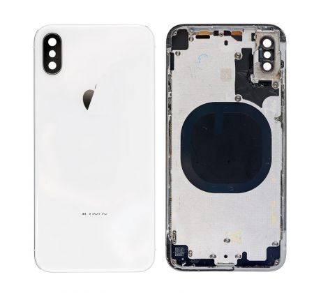 Apple iPhone X - Zadný Housing - biely