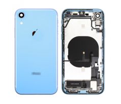 Apple iPhone XR - Zadný Housing - modrý s predinštalovanými dielmi 