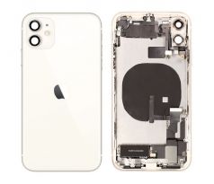 Apple iPhone 11 - Zadný Housing - biely s predinštalovanými dielmi